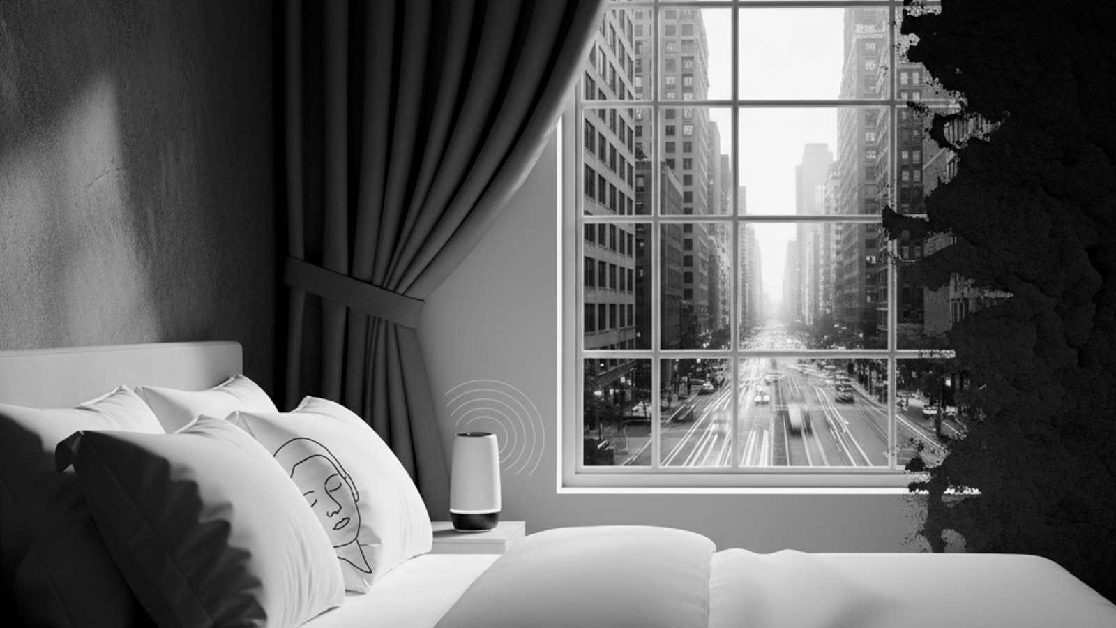 Spánek v hlučných městech