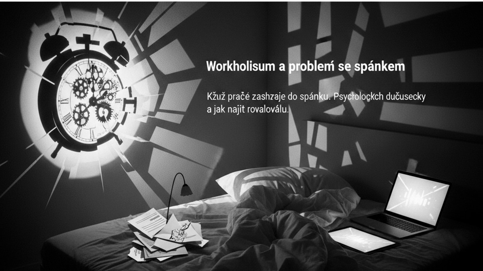 Workoholismus a problémy se spánkem